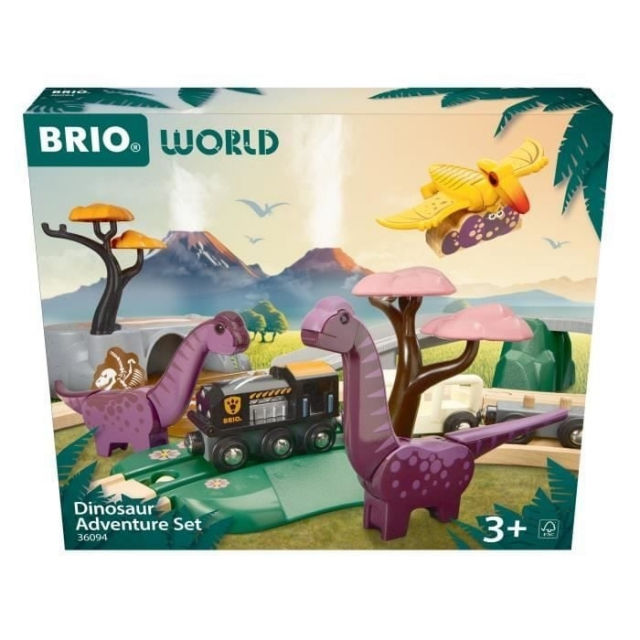 BRIO Togsæt med dinosaurer - (36094)