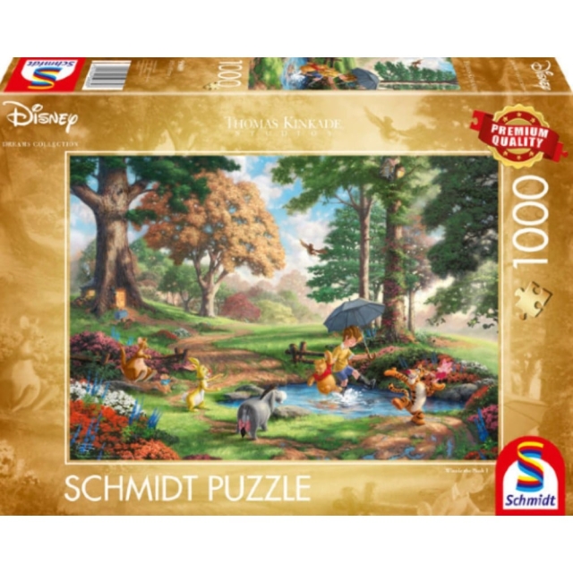 Schmidt Thomas Kinkade: Disney - Winnie The Pooh (1000 brikker) (SCH6897)