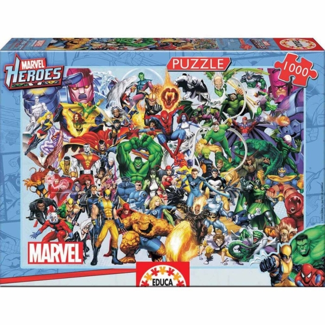 Educa 1000 Marvel Heroes-puslespil (80-15193)