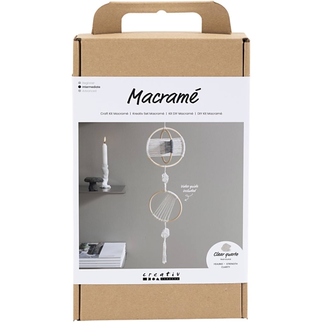 DIY Kit Håndarbejdssæt - Macramé - Mobil(977741)