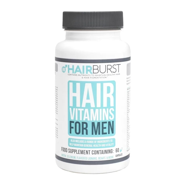 HAIRBURST Mens Vitmains 1 måneds forsyning