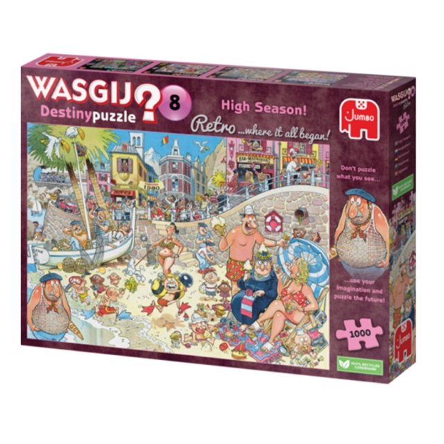 Wasgij Retro Destiny 8 (1000 brikker) (JUM01851)
