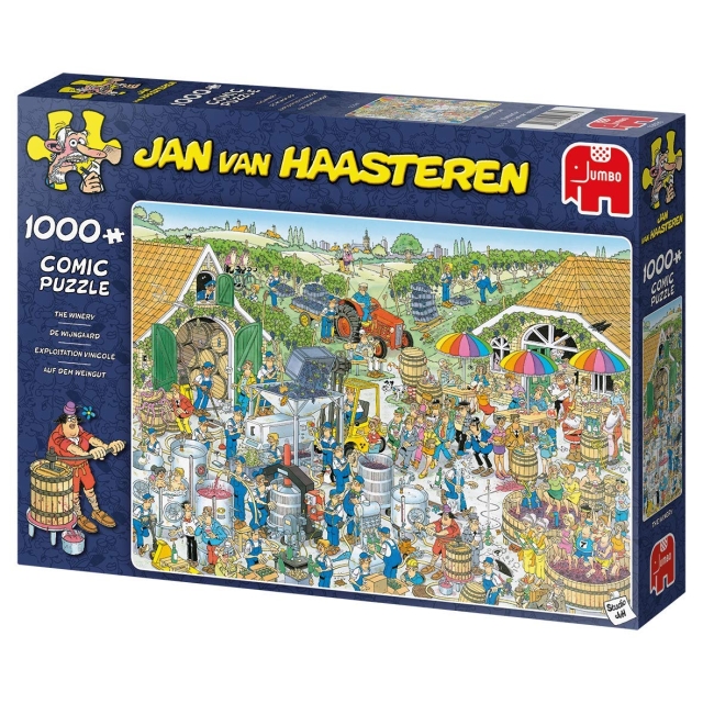 Jan van Haasteren Vingården, puslespil med 1000 brikker (JUM9095)