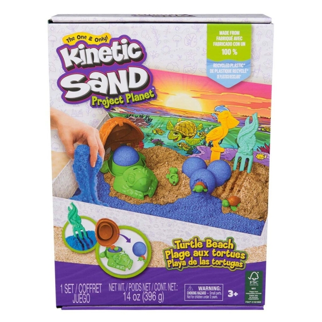 Kinetic Sand Turtle Beach-sæt (6069781)