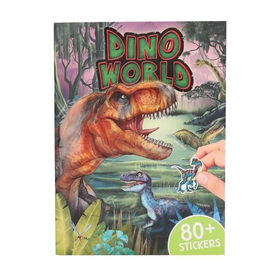 Dino World Med puffede klistermærker ( 0413207 )