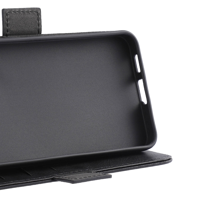 Gear Mobilcover 3 Kortrum Sort - Samsung S24 FE 5G