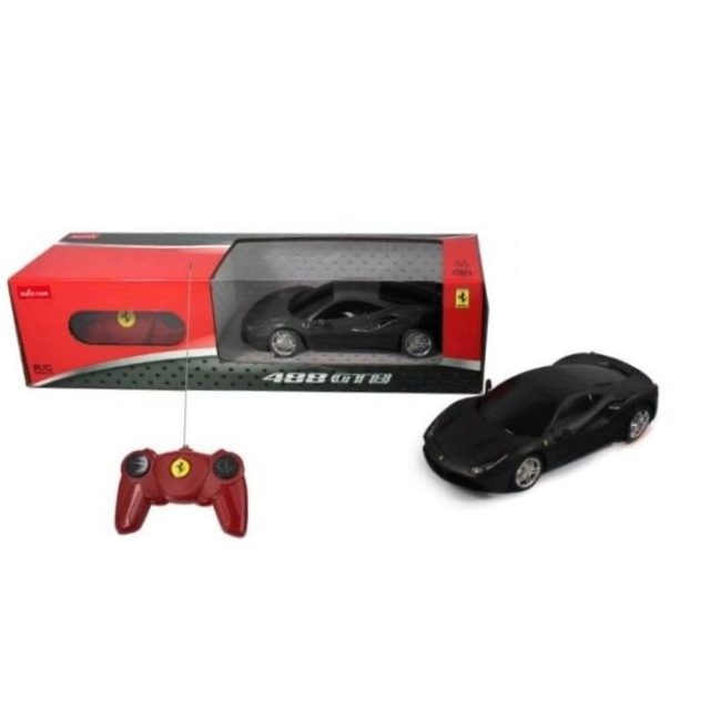 Rastar R/C 1:24 Ferrari 488 Gtb Matt Black (23030)