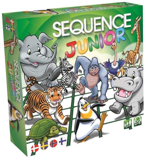 Asmodee Sequence Junior (Nordisk) (GOL8004)