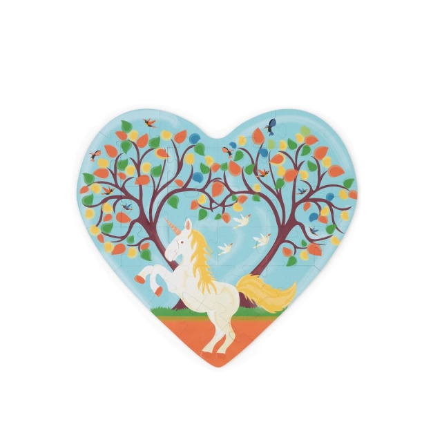 Scratch Europe Konturpuslespil - enhjørning - (466181194)