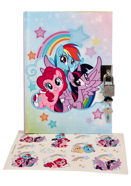 MY LITTLE PONY Kids Licensing - Dagbog m/lås - MY LITTLE PONY (086504401)