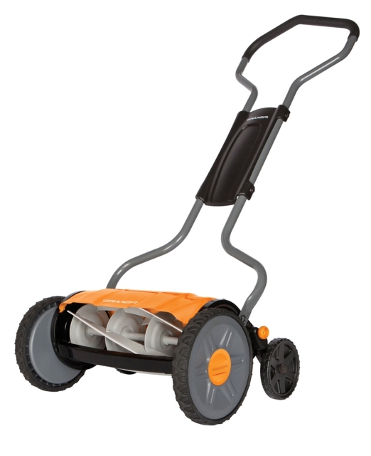 Fiskars StaySharp Plus plæneklipper med hjul