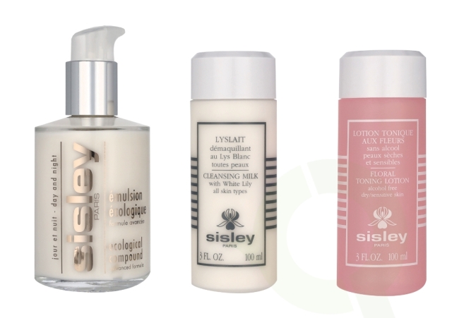 Sisley I Love My Skin Care Set 325 ml Ecological Compound 125ml/Lyslait Cleansing Milk 100ml/Floral Toning Lotion 100ml