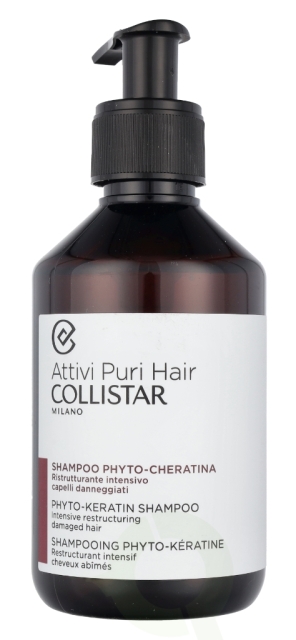 Collistar Phyto-Keratin Shampoo 250 ml Damaged Hair