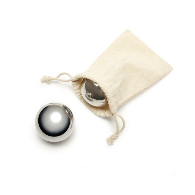 Kikkerland Whiskey-kugler i rustfrit stål (BA88)