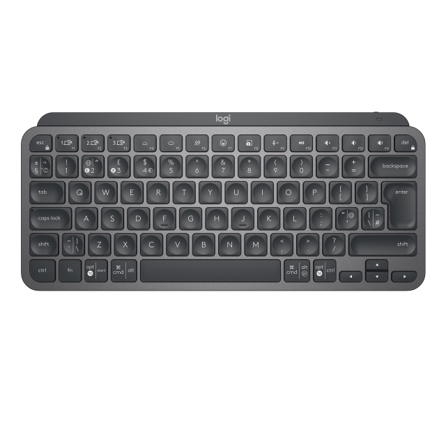 Logitech MX Keys Mini Minimalistisk trådløst oplyst tastatur - nordisk layout