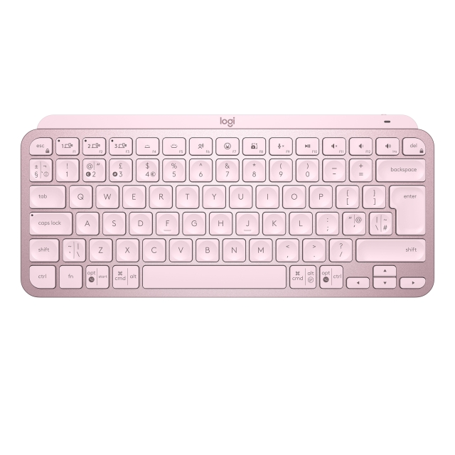 Logitech MX Keys Mini Minimalistisk trådløst oplyst tastatur - nordisk layout