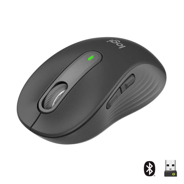 Logitech M650 Signature - trådløs mus - grafit