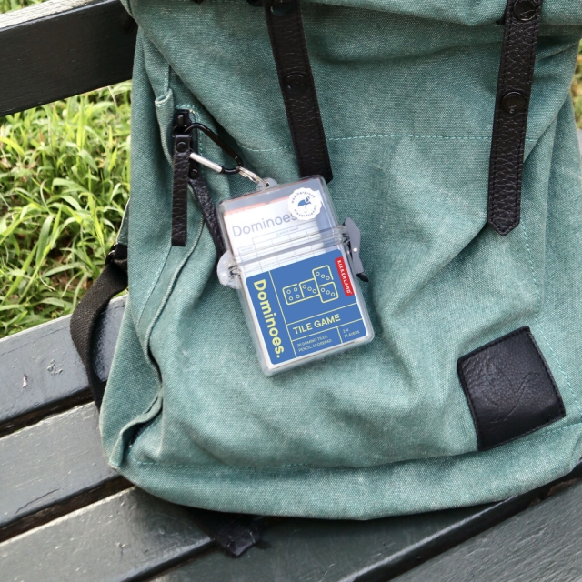 Kikkerland Domino-spil til rejsen