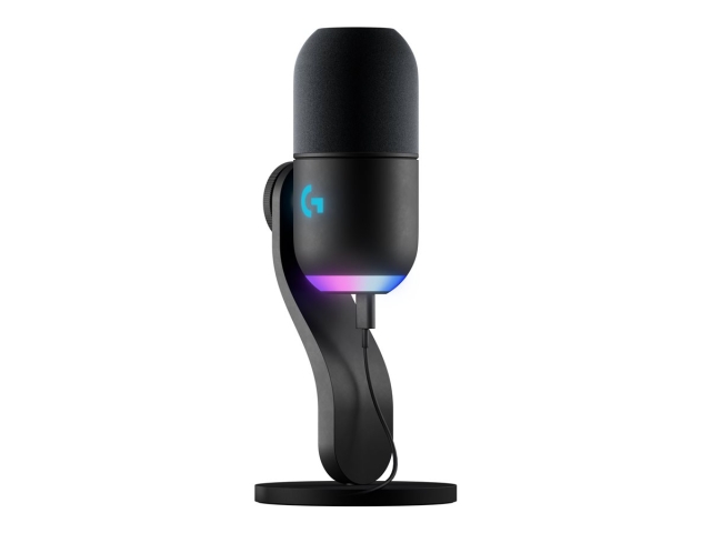 Logitech Yeti GX dynamisk RGB-gamingmikrofon med LIGHTSYNC, sort