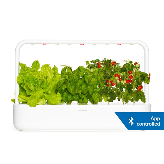 Click & Grow Click and Grow - Smart Garden 9 Pro-startsæt (Farve: Hvid) (SG9S1UNI-BT)