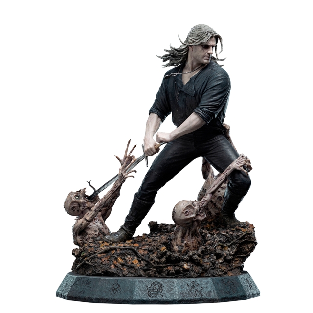 Weta Workshop The Witcher (sæson 2) - Geralt den hvide ulv Limited EditionStatue i skala 1:4
