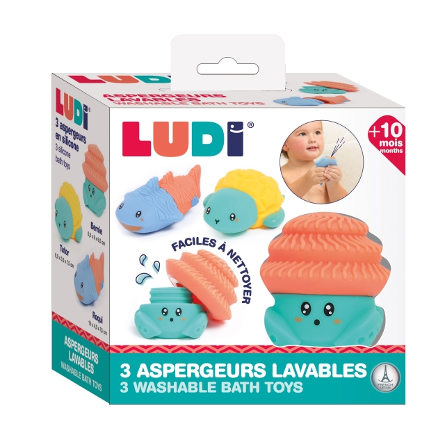 LUDI Badedyr - 3 stk - LU40074