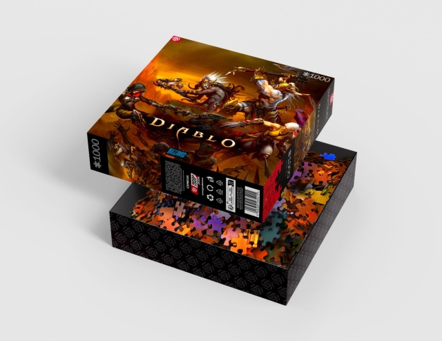 Good Loot Spil-puslespil: Diablo Heroes Battle Puzzles - 1000