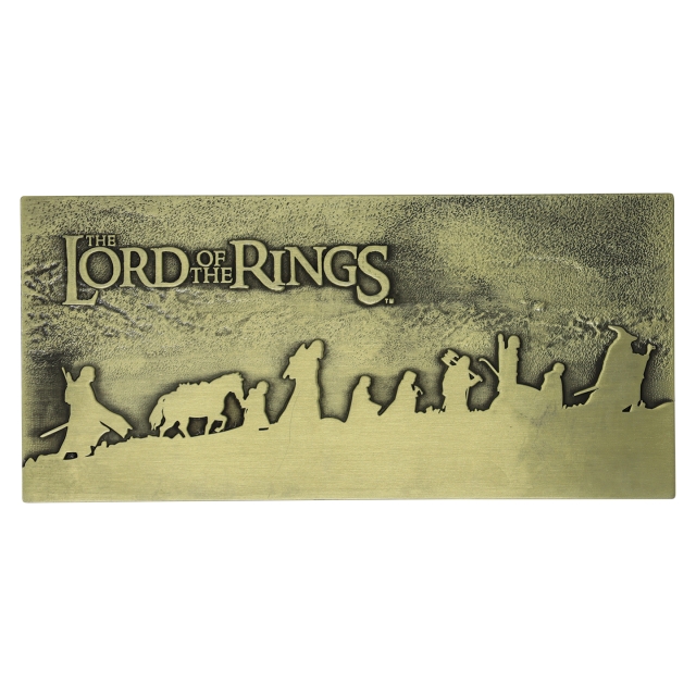 Fanatik The Lord of the Rings Limited Edition The Fellowship Plaque