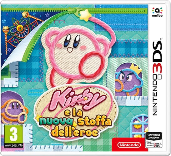 Nintendo Kirby And The New Cloth Of The Nintendo 3DS Hero (ITA) (engelsk i spillet)