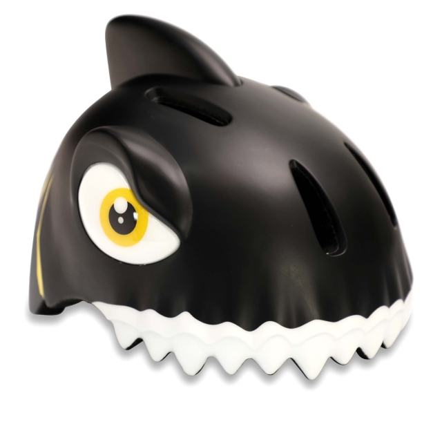 Crazy Safety Shark cykelhjelm - sort (49-55 cm) (100501-06-01)
