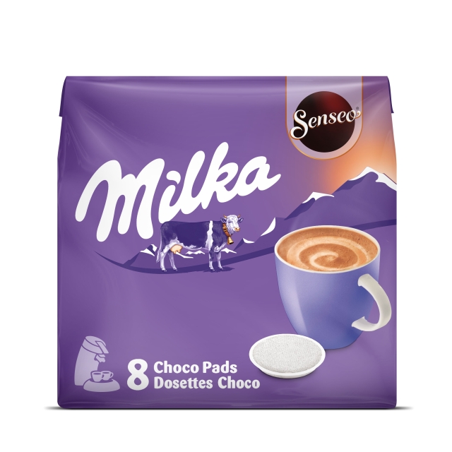 Senseo ® Kaffepuder - Milka - 8 stk