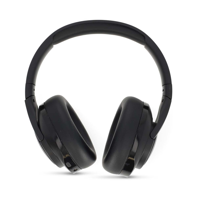 Nedis Trådløse Over-Ear hovedtelefoner | Maksimal batteritid: 28 timer | Indbygget mikrofon | Truk kontrol | Hybrid (ENC + ANC) | Understøtter stemmestyring | Volumenkontrol | Sort