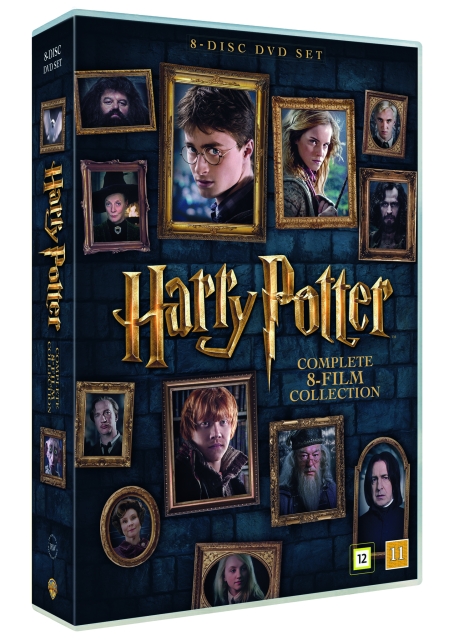 Harry Potter: Den komplette 8-film samling (8-disc) - DVD