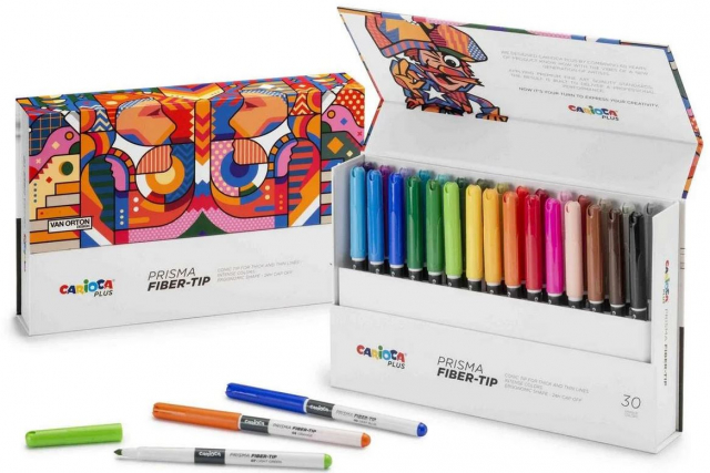 CARIOCA Plus - Prisma marker, 30 stk (809304)