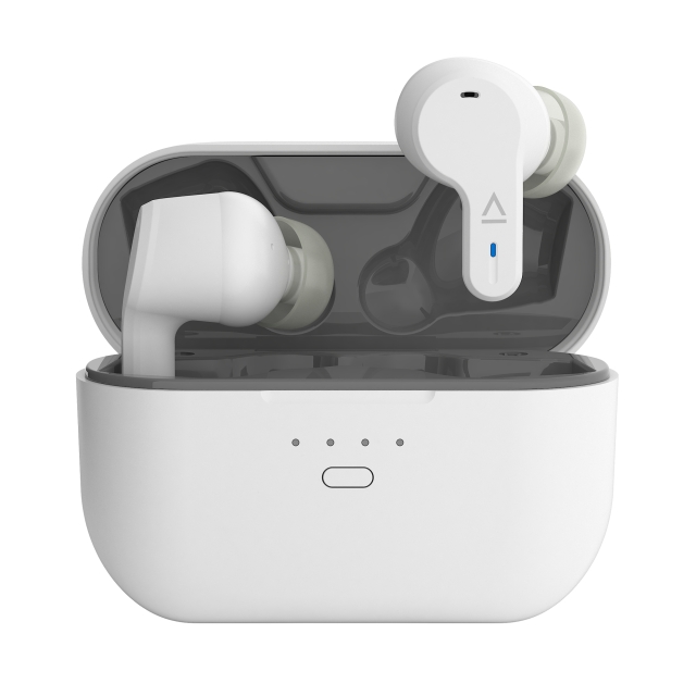 Creative Zen Air Pro Letvægts, ægte trådløs, svedafvisende in-ear, hvid