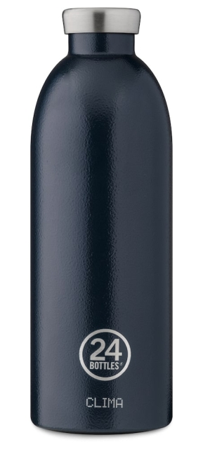 24Bottles - Clima Bottle 0,85 L - Rustic Deep Blue (24B433)