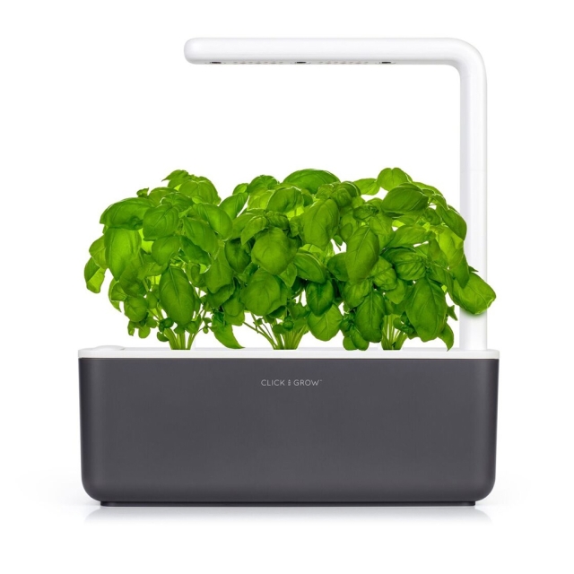 Click & Grow Smart Garden 3 Start-sæt (Farve: Mørkegrå) (SGS8UNI)