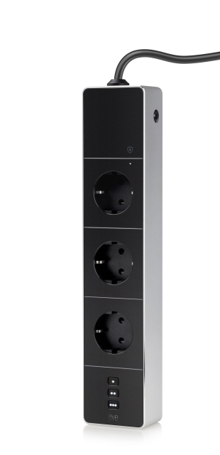 Eve Home Eve Energy Strip - Smart tredobbelt stikkontakt og strømmåler med Apple HomeKit-teknologi