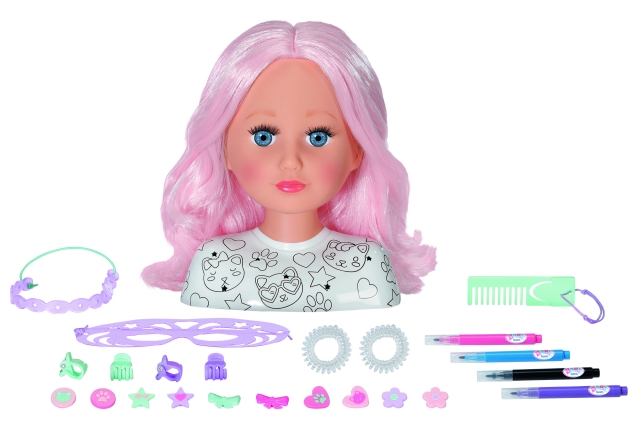 BABY Born Søster Styling Artist Hoved (836033)