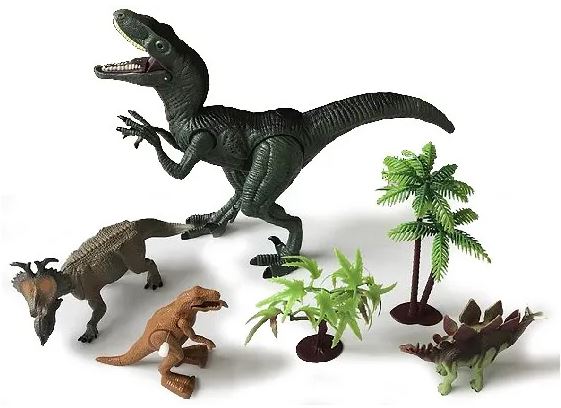 Animal Universe Dinosaursæt med lys og lyd - Velociraptor (525006)