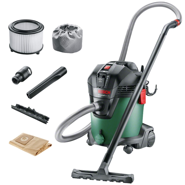 Bosch Advanced Vac 20 våd- og tørstøvsuger 230v