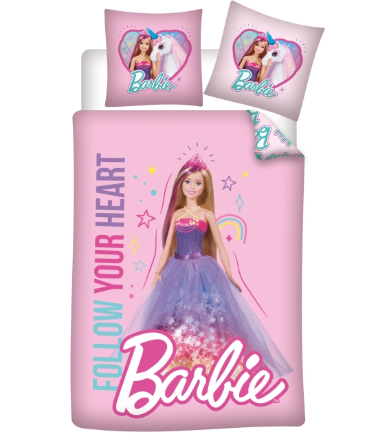 BrandMac Sengelinned - Juniorstørrelse 100x140 cm - Barbie (1000808)