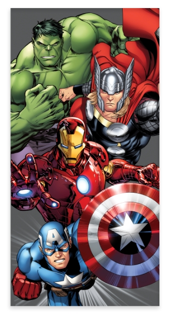 BrandMac Håndklæde - 60 x 120 cm - Avengers (110082)