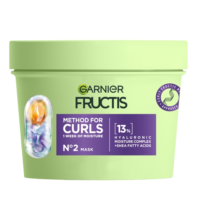 Garnier Fructis Method for Curls maske til krøllet hår - 370 ml