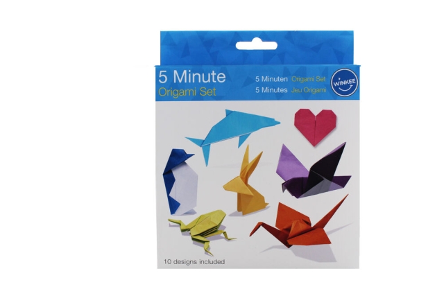 Winkee Origami-sæt - 5 minutter (16487)