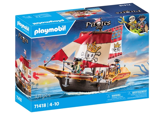 Playmobil Piratskib (71418)