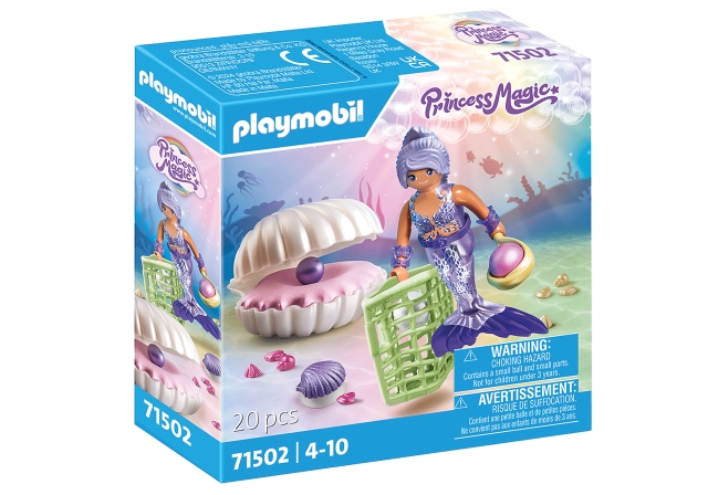 Playmobil Havfrue med perle-skal (71502)