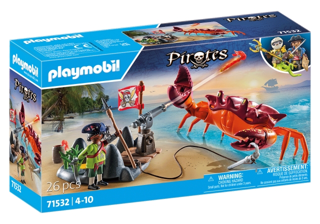 Playmobil Kampen mod den gigantiske krabbe (71532)
