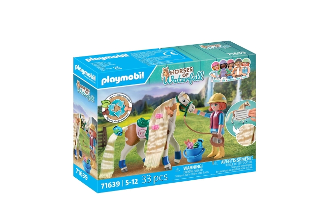 Playmobil Ellie med hest (71639)