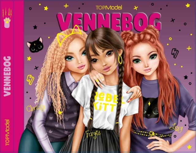 TOPModel venskabsbog REBEL KITTY ( 4513200 )